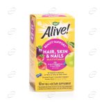 Alive Saç, Cilt ve Tırnaklar Draje Kapsülleri – Nature’s Way