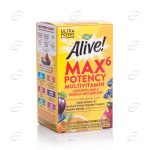 Alive MAX 6 Potency Multivitamin Kapsülleri – Nature’s Way