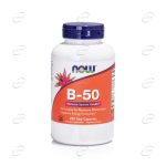 B-50 Vegan Complex Kapsül Now Foods