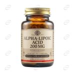 ALPHA LIPOLIC ACID 200 mg kapsül – SOLGAR